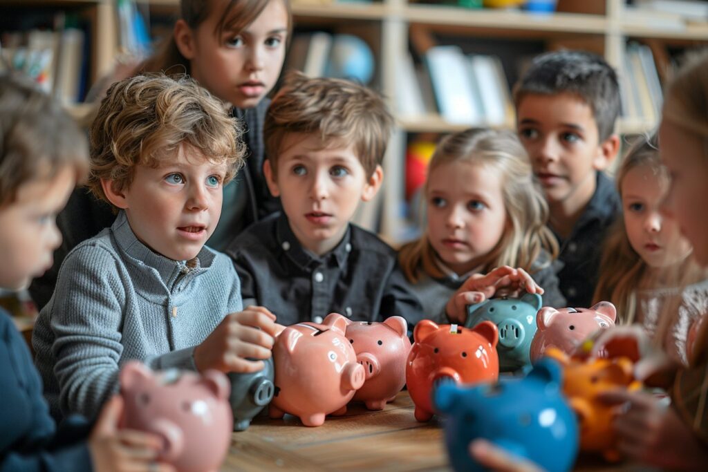 Initier les enfants à l’éducation financière avec les tirelires