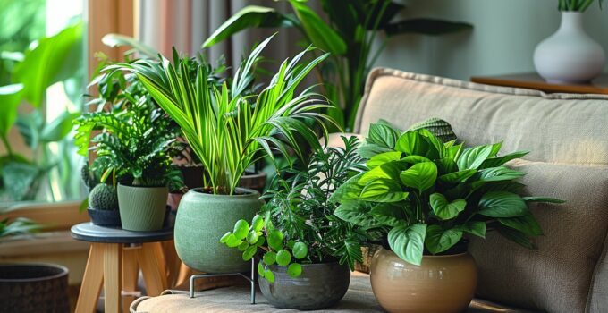 Intégrer des portes-plantes dans un décor nordique : style minimaliste et naturel