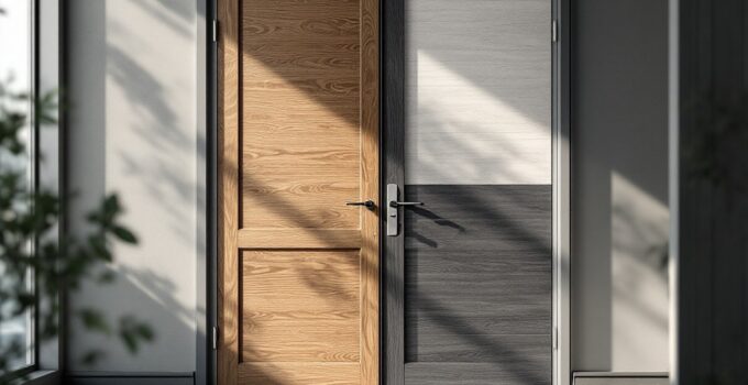 Stickers de porte : comment choisir entre effet bois et design moderne