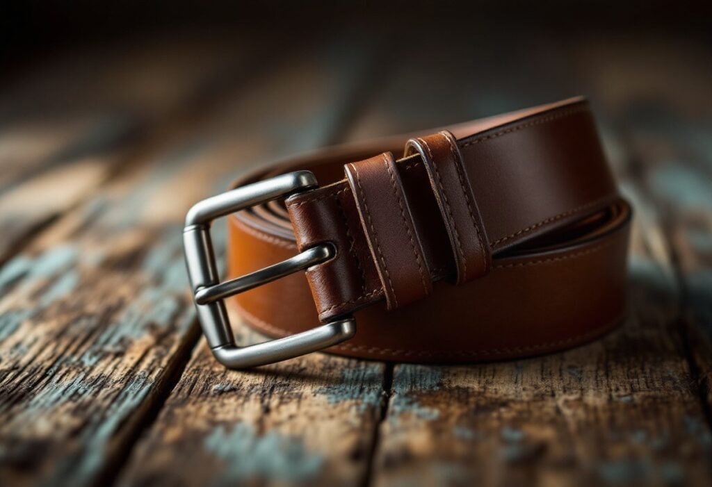 Ceinture cuir sans trou : l’élégance et le confort de la crémaillère
