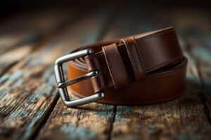 Ceinture cuir sans trou : l’élégance et le confort de la crémaillère