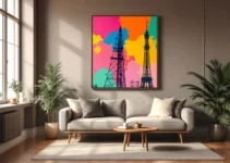 Un tableau pop art personnalisé pour sublimer la décoration moderne