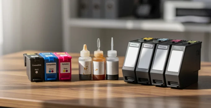 Pourquoi choisir une cartouche d’encre compatible, un toner générique ou la recharge plutôt qu’une originale ?