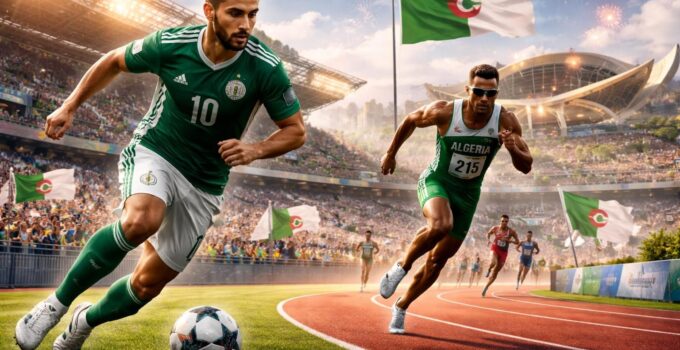 Actualités sport algérien avec football EN, athlétisme et Jeux Méditerranéens Oran championnats nationaux