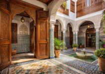 Restaurer une maison algéroise avec zellige artisanal et menuiserie en cèdre massif Restaurer une maison algéroise avec zellige artisanal et menuiserie en cèdre massif